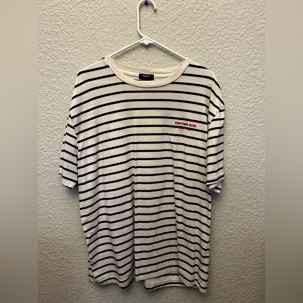Striped Forever 21 shirt